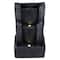 23.5" Black & Gray Modern Lighted Three-Tier Outdoor Garden Water Fountain